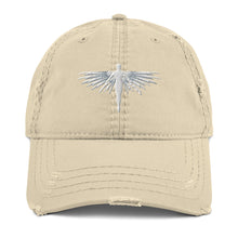 Load image into Gallery viewer, Martial Arts Academy Embroidered Distressed Dad Hat